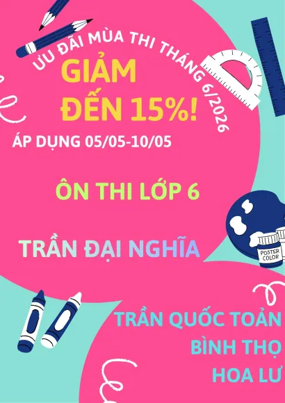 CHƯƠNG TRÌNH ƯU ĐÃI HỌC PHÍ MÙA THI