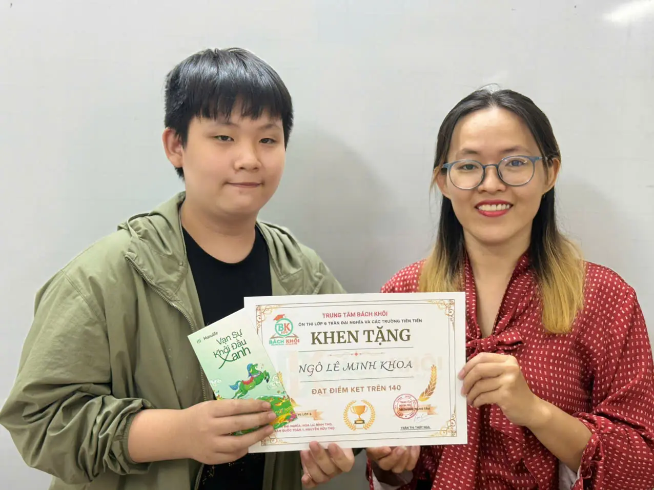 VINH DANH HỌC SINH